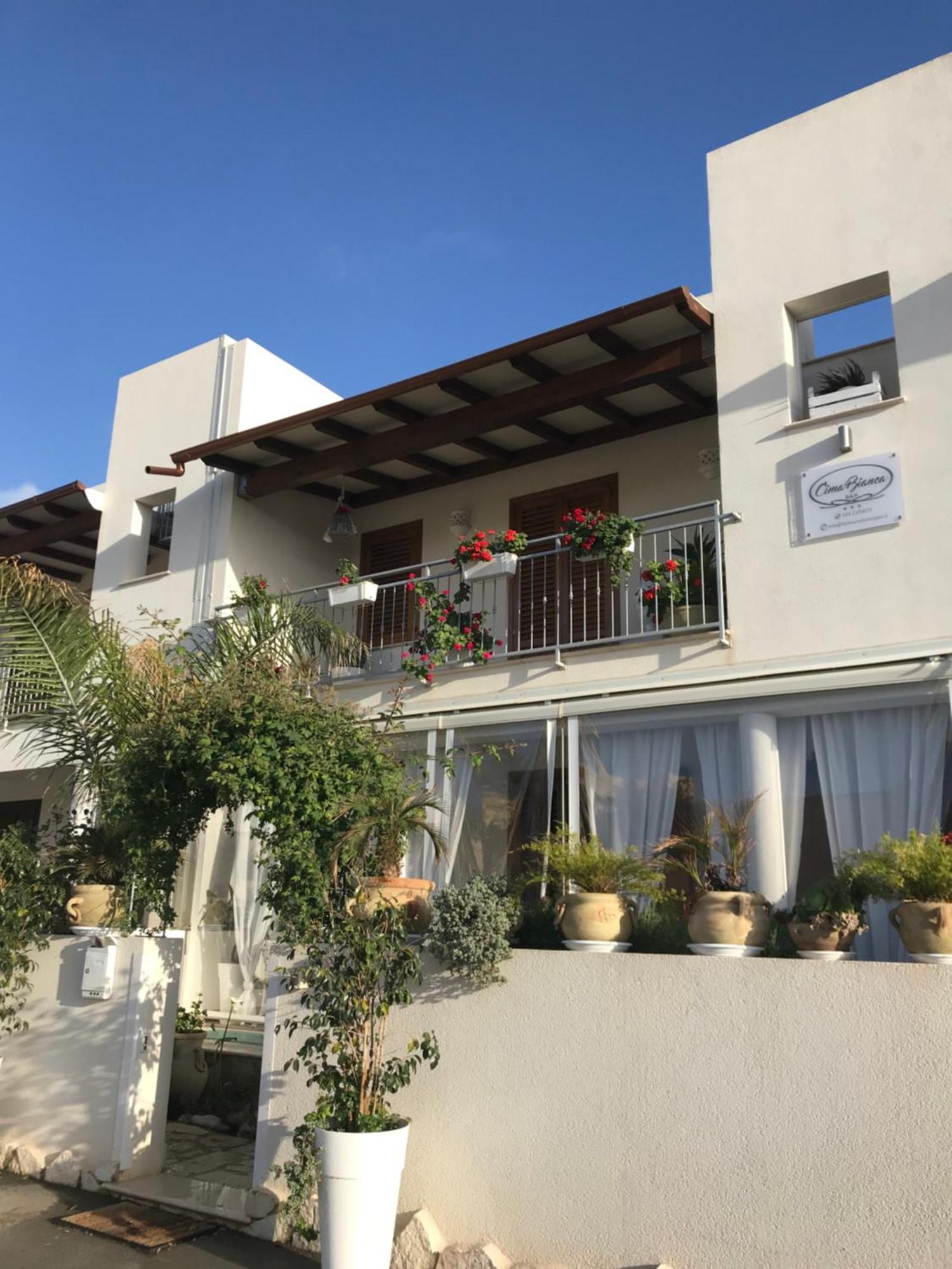 Cima Bianca Bed & Breakfast San Vito Lo Capo Dış mekan fotoğraf